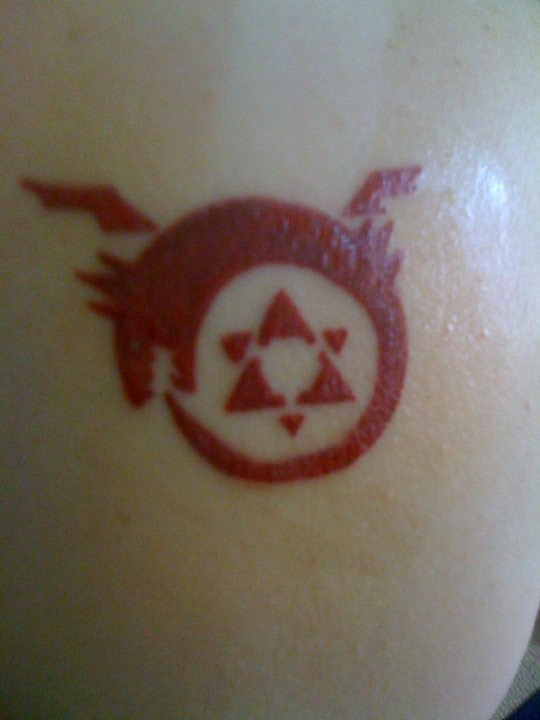 Ouroboros Tattoo - shoulder tattoo