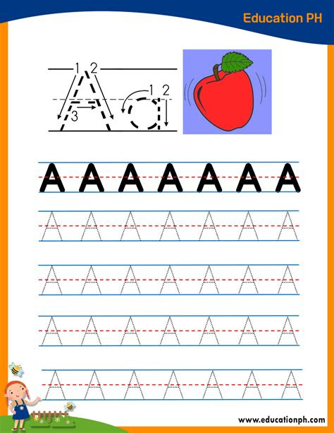 Simply print the alphabet worksheet for the letter (s) you are working on and you are ready for no prep … preschool worksheets tracing alphabet education ph