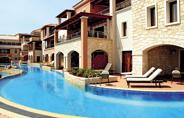 Come in and splash: The resort has six pools, meaning guests can take a dip at any moment they please