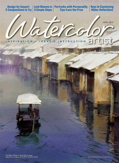 watercolor artist april  digital  watercolor