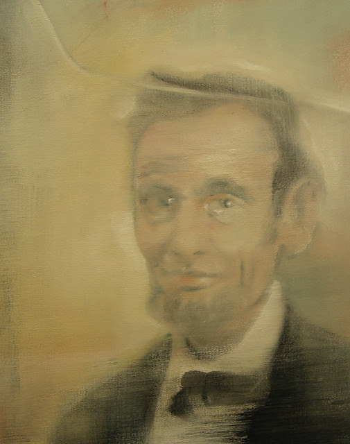 Matthew Brady's Cracked Glass - (Abraham Lincoln 1865)