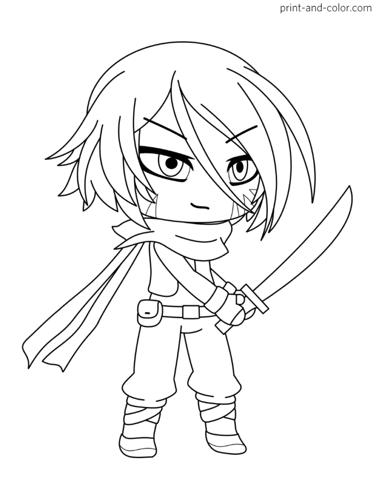 Gacha Life coloring pages | Print and Color.com