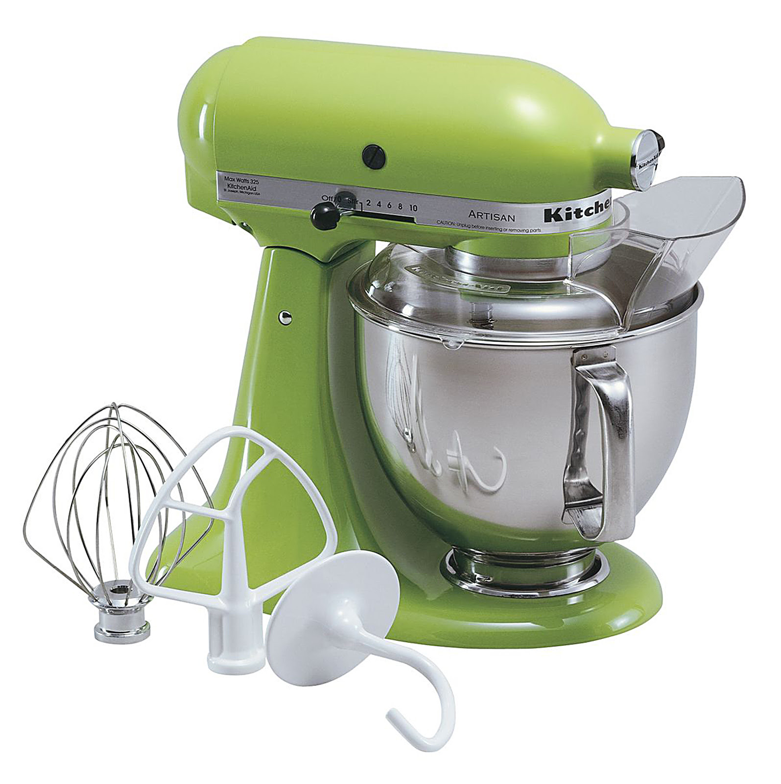 KitchenAid KSM150PSGA Artisan Series Green Apple 5 Quart Stand Mixer