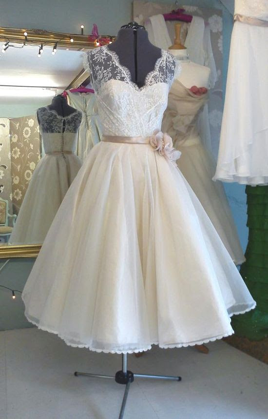 Vintage wedding dress