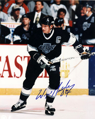 Wayne Gretzky Kings. We had tickets to one playoff