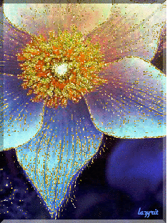 Цветок в золоте!