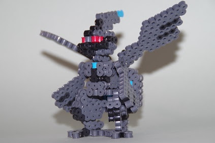 アイロンビーズ ポケモン ゼクロム 3dperlerbeadsお手軽頑固な立体アイロンビーズ
