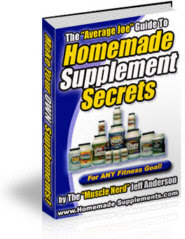 How To Make Your Own Home Made Supplements