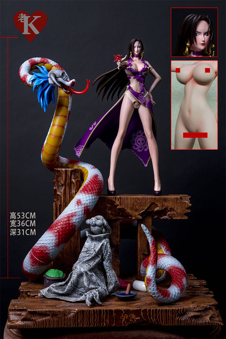 Preorder Laok Studio One Piece Boa Hancock 1 6 Resin Statue S Post Card