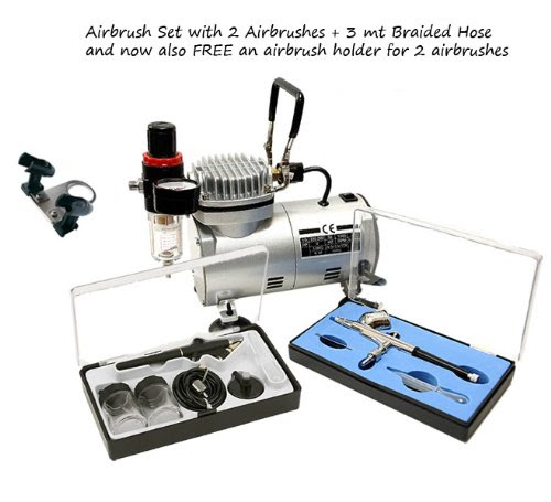 Complete D/Action Airbrush Kit W/2 Airbrush