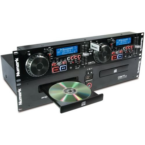 Numark CDN77USB Professional Dual USB and MP3 CD player
