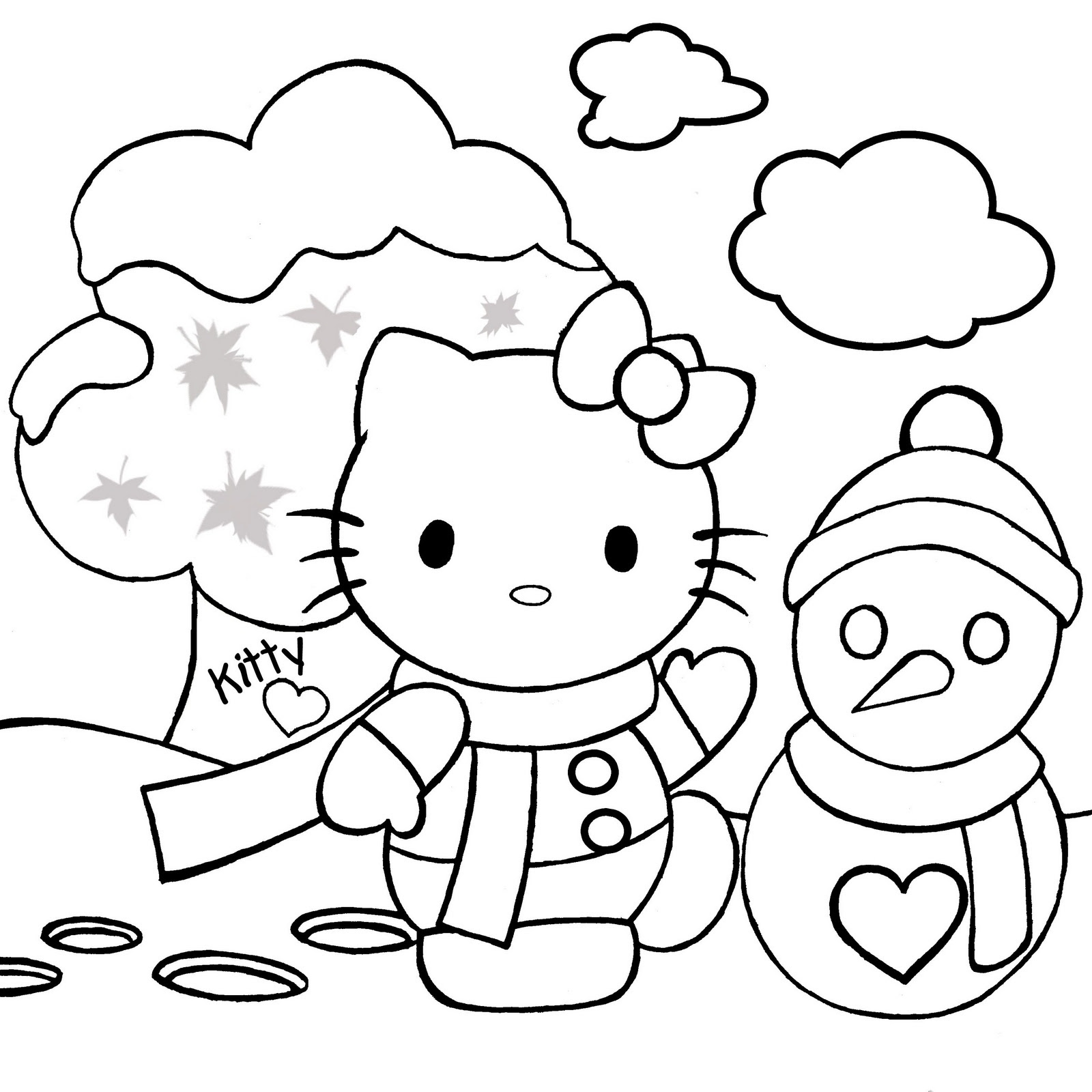 Coloring Pages December | Free download on ClipArtMag
