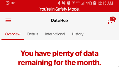 8+ Verizon Safety Mode Won'T Turn Off For You