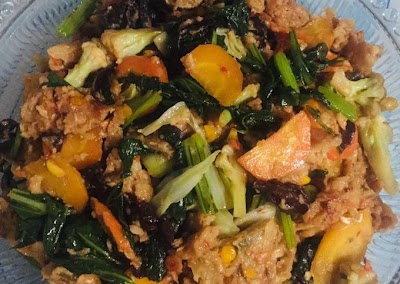 Resep 40. Capcay goreng mix bakwan, Enak