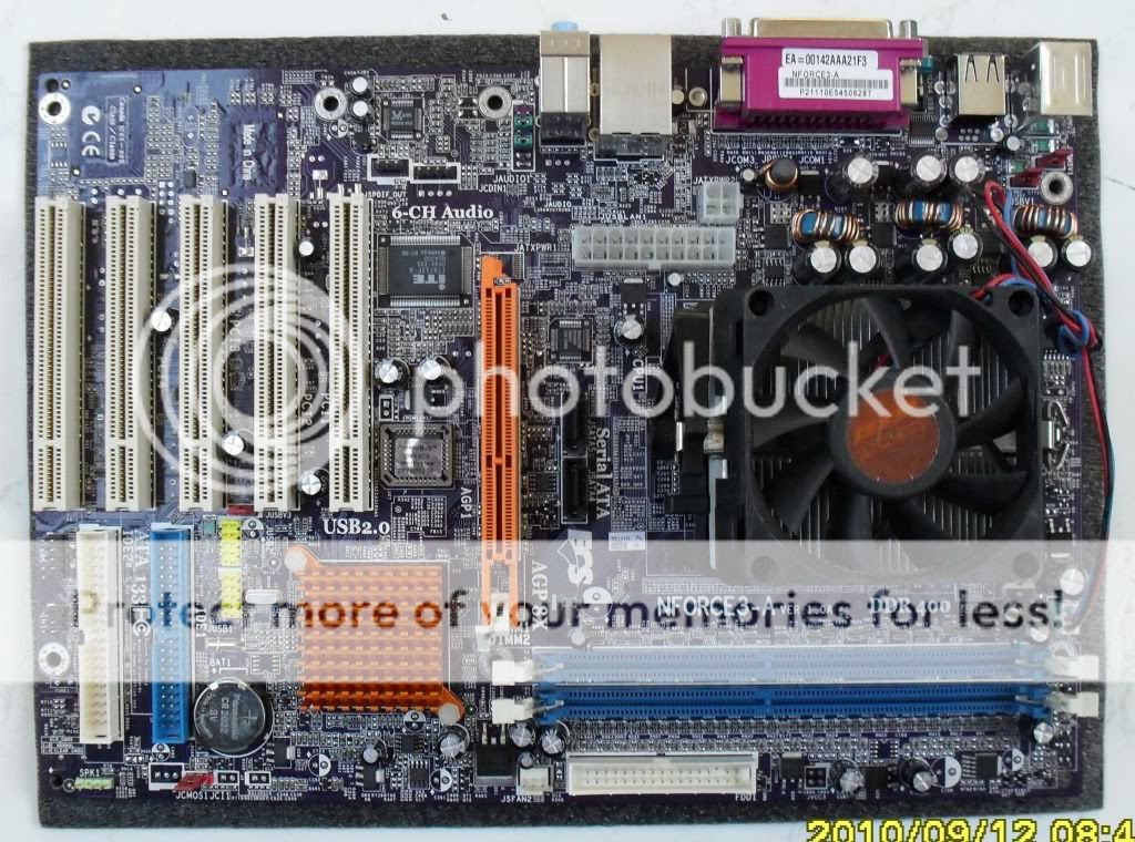 ECS NFORCE3-A939 MOTHERBOARD AMD SEMPRON CPU BUNDLE AGP eBay