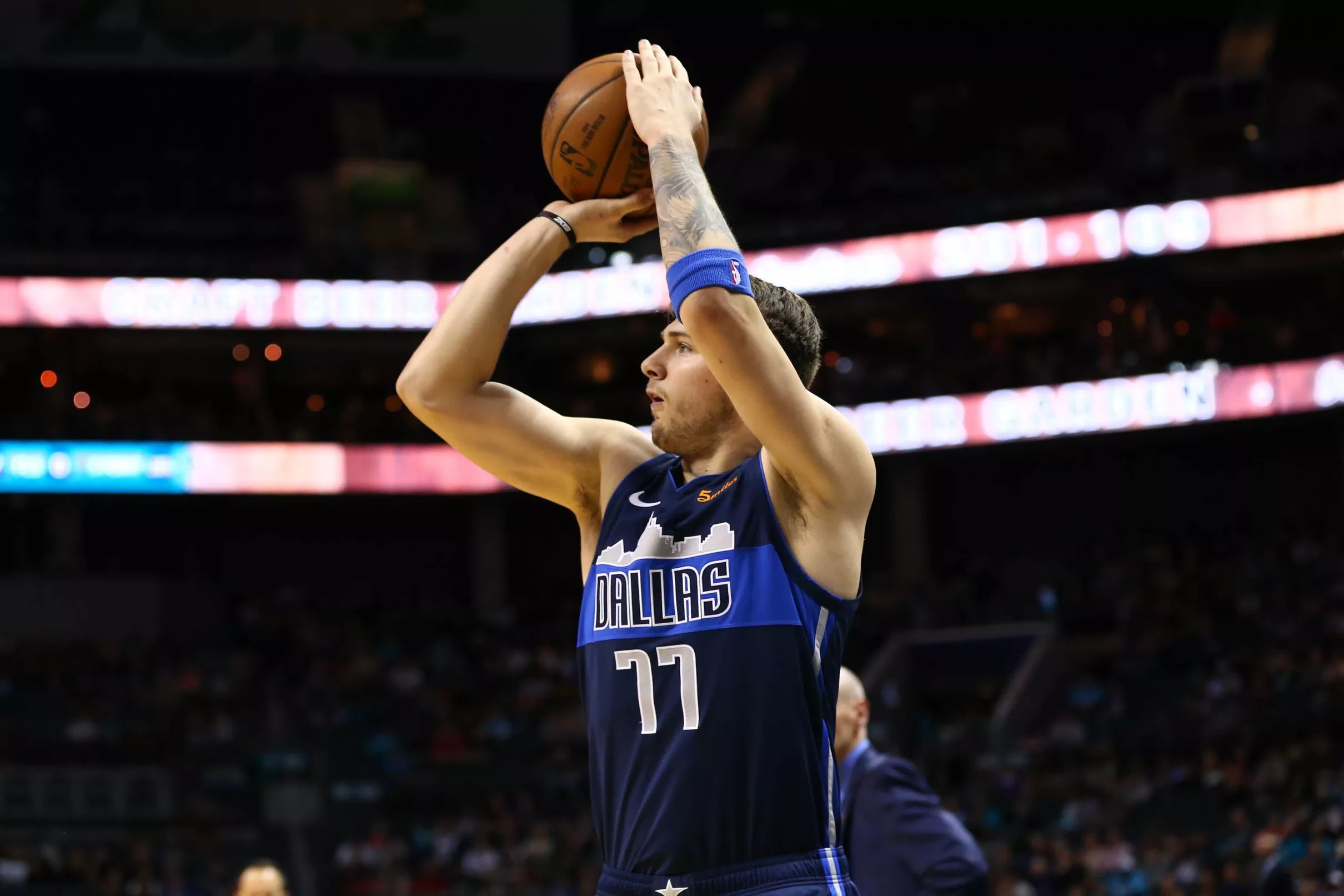 Luka Doncic becomes second teen ever to record triple double