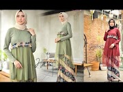 Terbaru Model Kebaya Muslim Elegan  Baju Gamis Pesta Untuk Wanita Gemuk Ukuran Jumbo, Paling dicari!