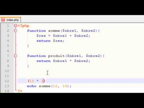 PHP 22 L'instruction return