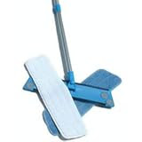 Real Clean Brand Microfiber Mop Kit with Aluminum Pole and Two Pads
