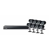 Samsung SDE-5003N 16 Channel DVR Security System 1TB HDD with 8 Bullet Cameras