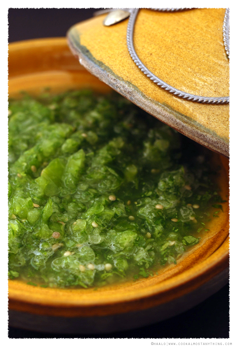 Tomatillo Salsa Verde© by Haalo