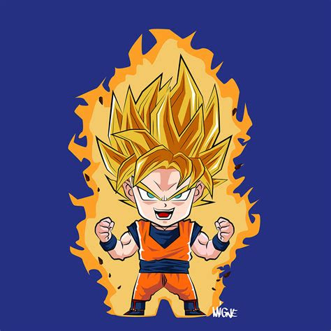 dragonball chibi collection  behance