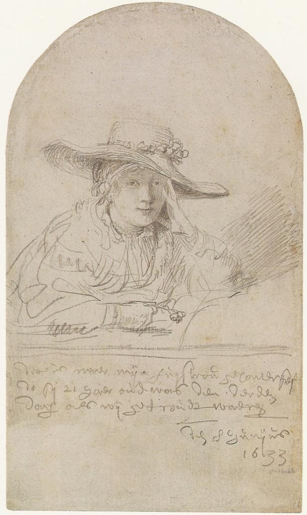 Rembrandt's Portrait of His Wife