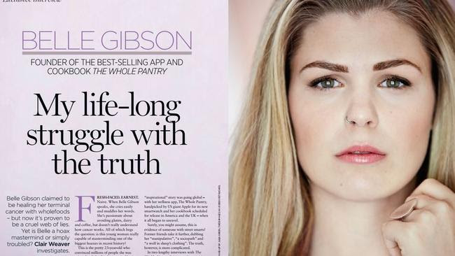 Belle Gibson: 'No, None of it is true'