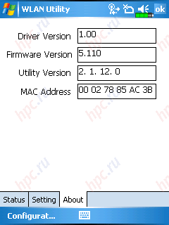 Communicator E-Ten M600, M500, ou ajustar o modelo