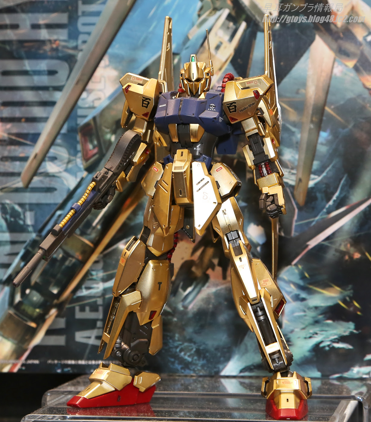 Mg 百式ver2 0の完成見本を展示 静岡ホビーショー15の現地レポート 友善列印 Udn部落格