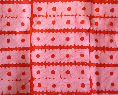 hand dyed fabric by a stitch in dye