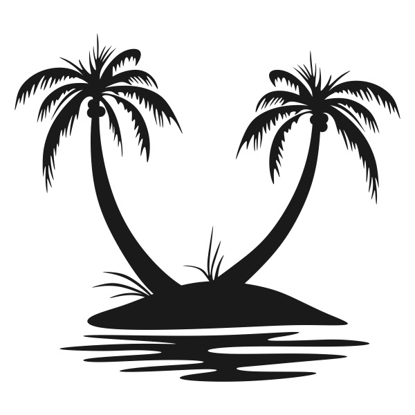 Free Free Palm Tree Monogram Svg Free