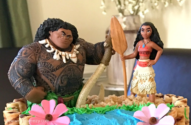 How To Make A Moana Cake