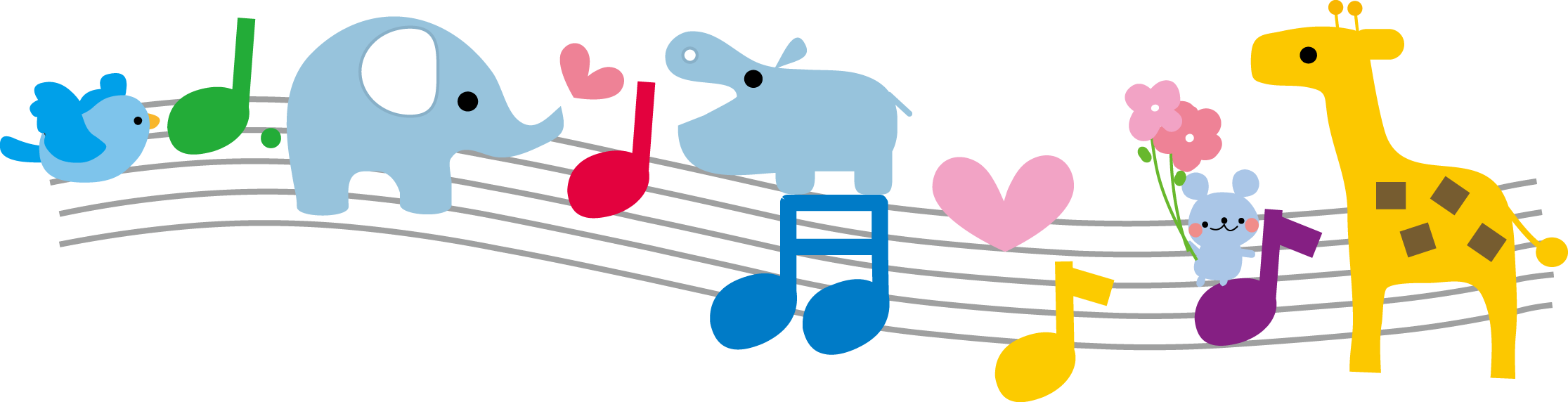 音符のイラスト 無料イラスト フリー素材