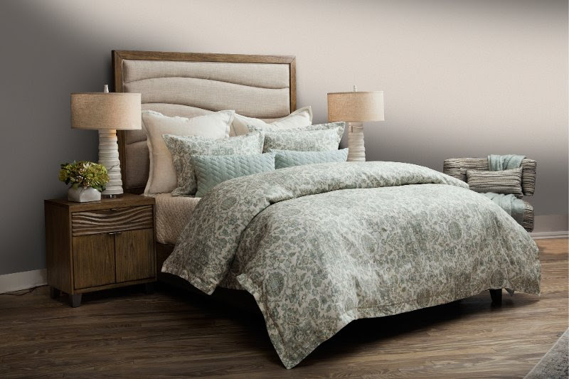 blue king bedroom set