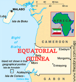 Maps Of Equatorial Guinea Equatorial Guinea Flags Maps