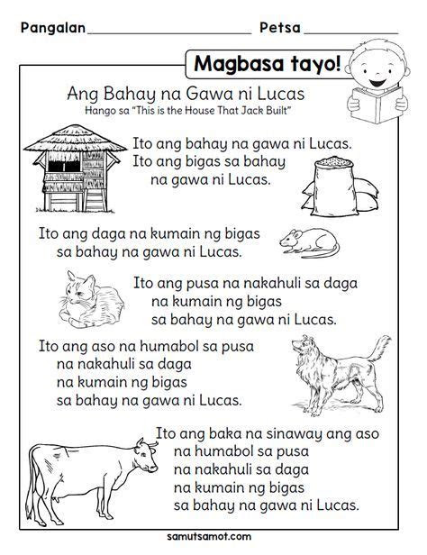Teaching children to read is an important skill they'll use for the rest of their lives. filipino reading comprehension worksheets for grade 2 pdf 20 abakada