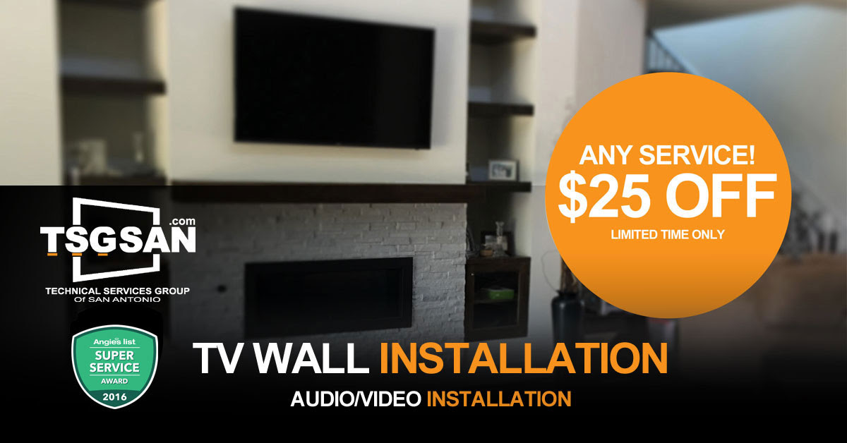 Home Audio & Video - TV mounting service San Antonio, TX | TSGSAN.
