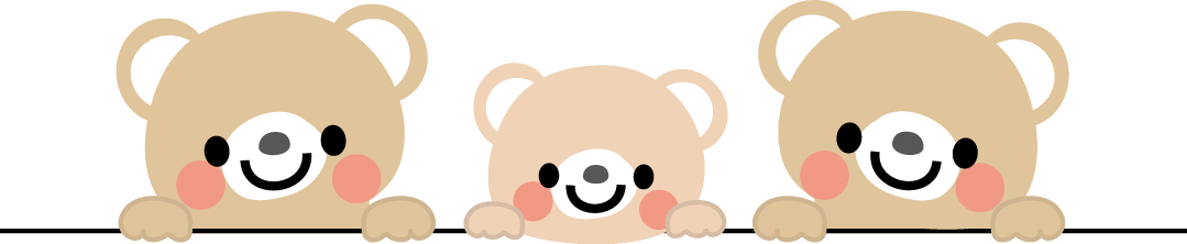 かわいいイラスト クマ２ 無料イラスト フリー素材