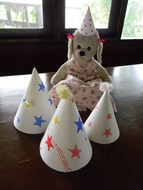 三角帽子 コーンハットの簡単な作り方