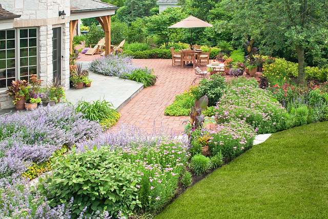 French Country Garden Traditional Landscape Chicago by KD Landscape Management French Country Garden Traditional Landscape Chicago by KD Landscape Management