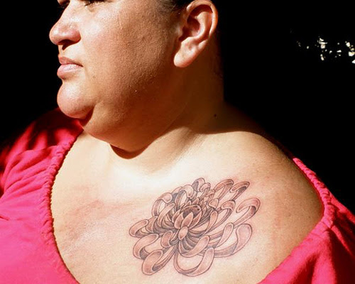 Front Shoulder Blade Tattoo