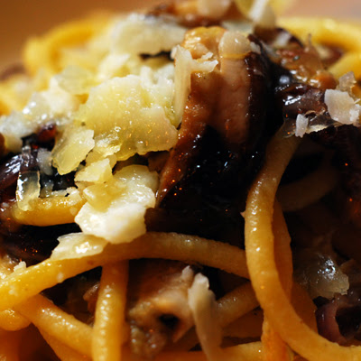pici and porcini