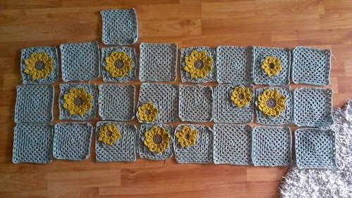 throwing flowers grows