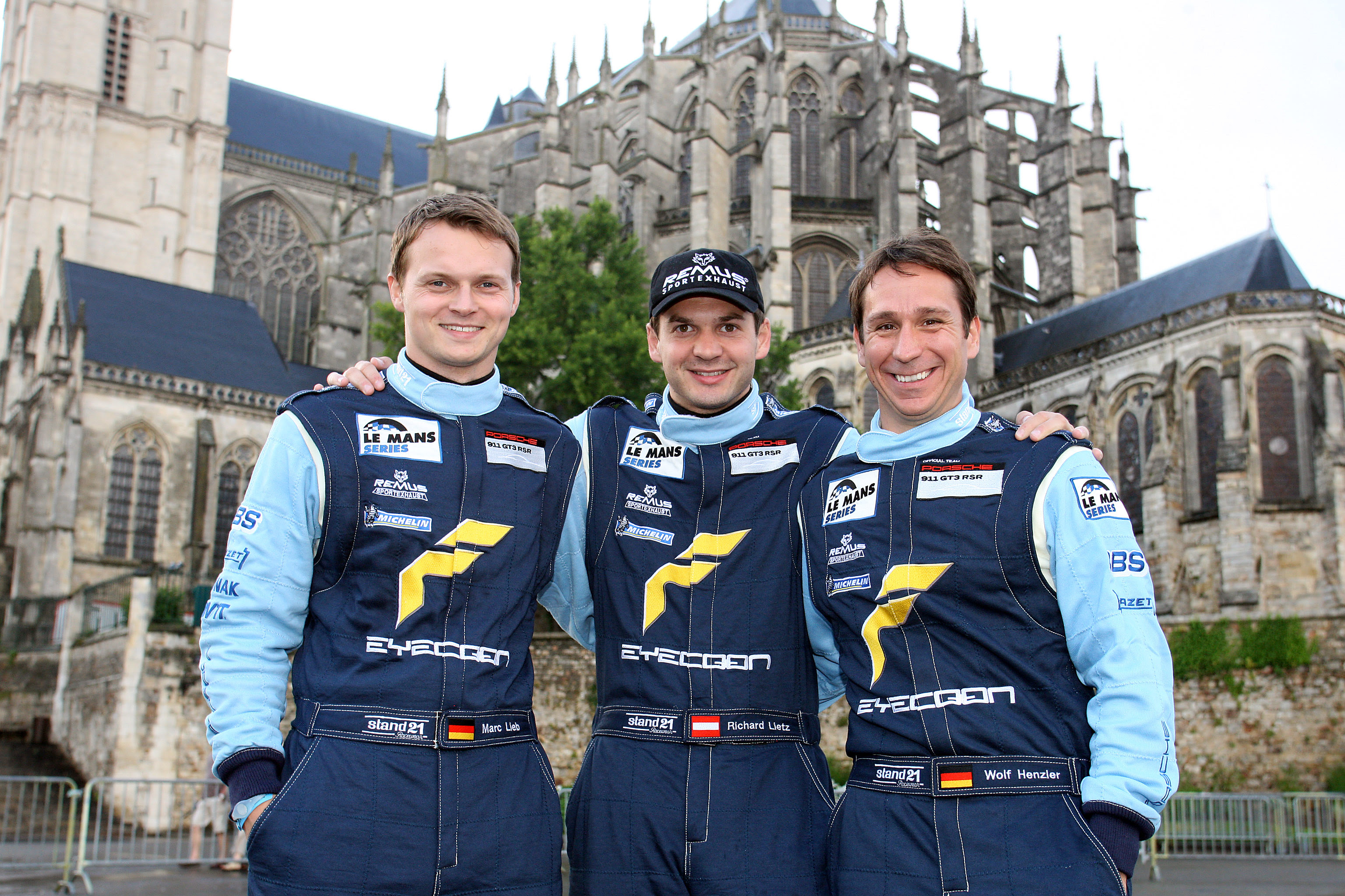 Le Mans winner Marc Lieb.