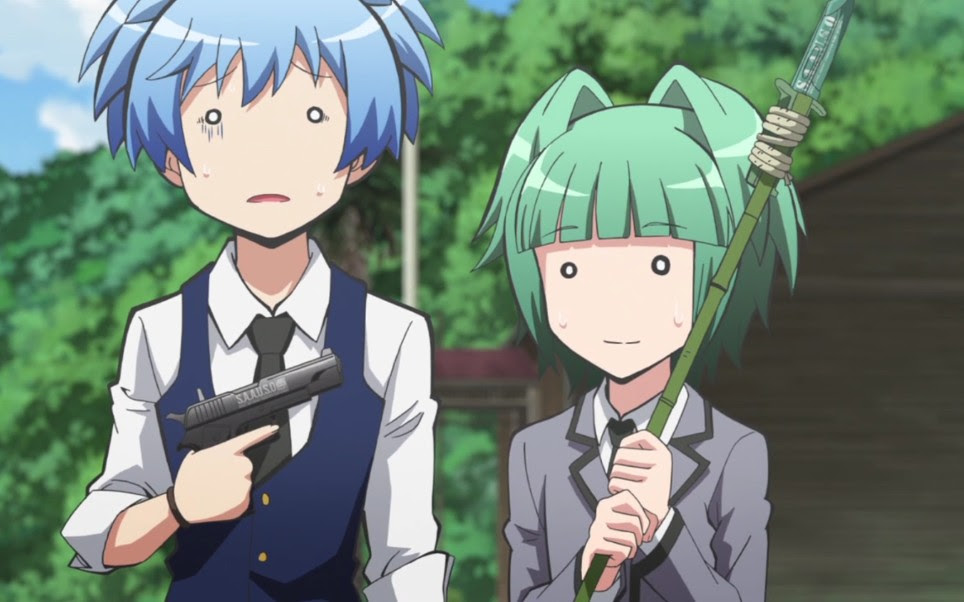 暗杀教室 潮田渚 茅野枫cp向混剪 哔哩哔哩 Bilibili