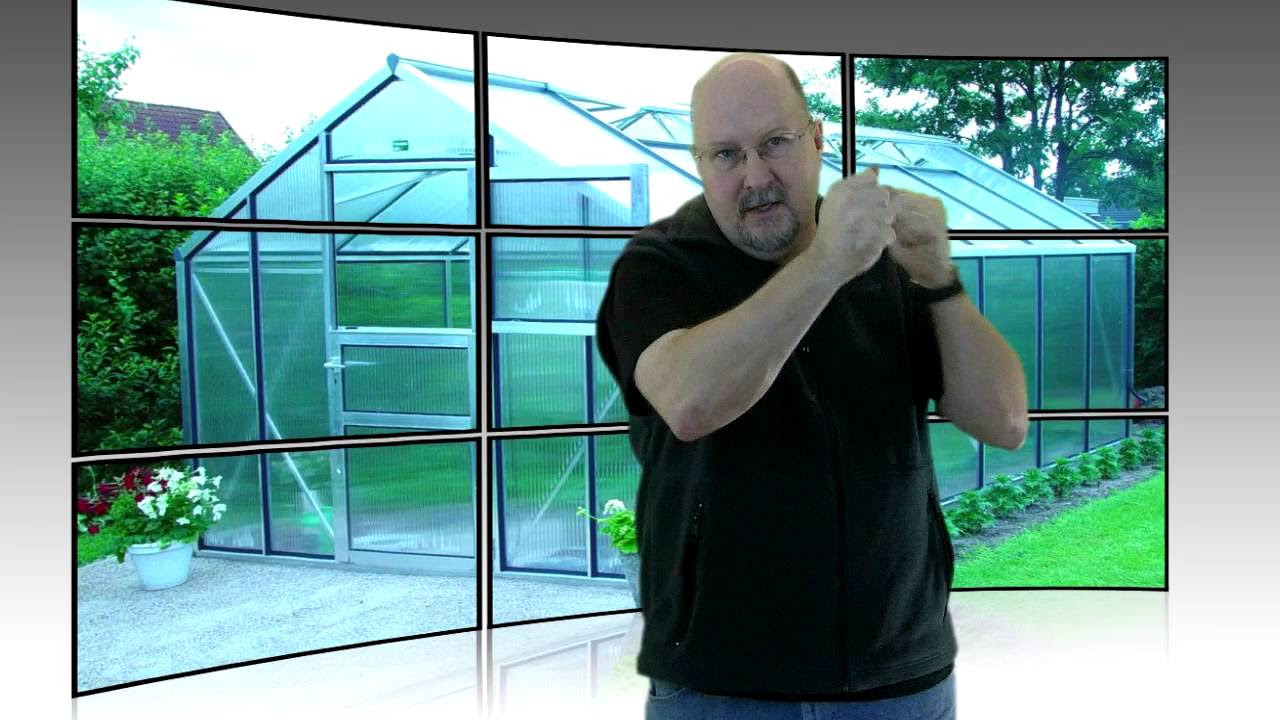 Insulating your greenhouse - YouTube