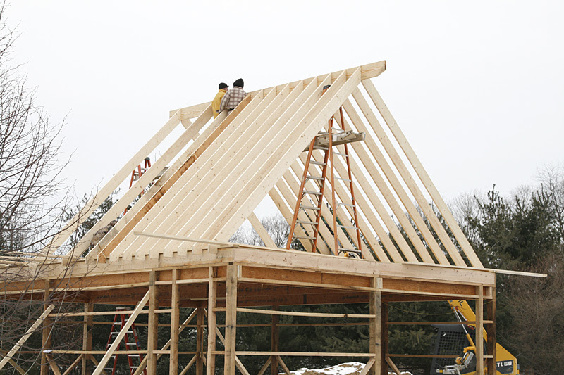 Barn Roof Construction | How to Build Roof