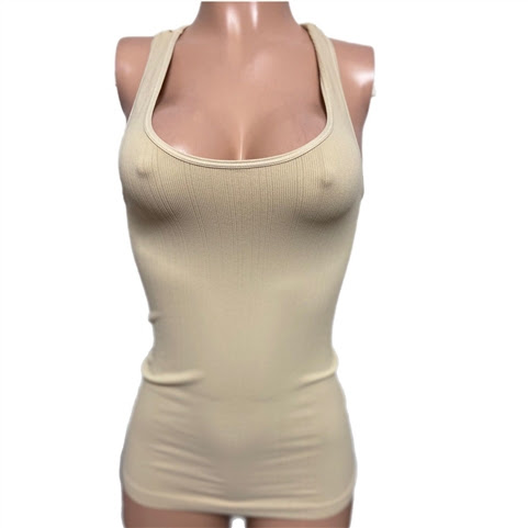 black tank cleavage top, black cleavage top for active wear tank tops in black, seamless top ...