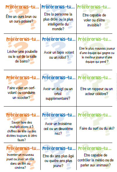 Pdf 60 Questions Rigolotes A Telecharger Pour S Amuser En Famille